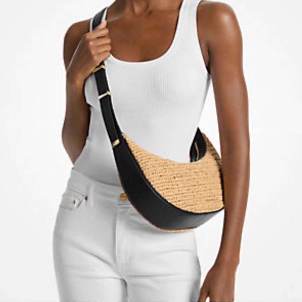 Michael Kors Avra Medium Convertible Sling Crossbody NWT $228 - Picture 12 of 12